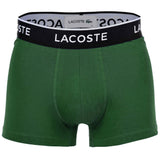 LACOSTE Men's Boxer Shorts, 3-pack - Trunks, Casual, Cotton Stretch, Logo waistband – 2/5