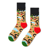 Happy Socks Unisex Socks, 5-pack – Patterned socks, short socks, cotton – 3/6