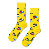 Happy Socks Unisex Socks, 5-pack – Patterned socks, short socks, cotton – 4/6