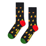 Happy Socks Unisex Socks, 5-pack – Patterned socks, short socks, cotton – 5/6