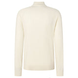 JOOP! JEANS Men’s Knitted Sweater - Leminardo, Fine Knit, Troyer Collar, Wool Blend – 1/4