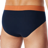 SCHIESSER men's Rio briefs 3-pack - "95/5" series, contrasting stripes – 3/5