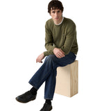 Levi's Herren Strickpullover - "Lightweight Housemark Sweater", Rundhals, Baumwoll-Mix – 6/6