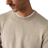 Levi's Herren Strickpullover - "Lightweight Housemark Sweater", Rundhals, Baumwoll-Mix – 5/6