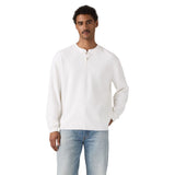 Levi's Herren Langarmshirt - LS Relax Button Henley, Knopfleiste, Baumwolle – 3/6