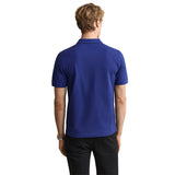 GANT Herren Poloshirt - REGULAR SHIELD, Kurzarm, Knopfleiste, Pique, Stickerei – 5/7