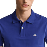 GANT Herren Poloshirt - REGULAR SHIELD, Kurzarm, Knopfleiste, Pique, Stickerei – 6/7