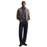 GANT Herren Strickjacke - CASUAL COTTON ZIP CARDIGAN, Stehkragen, Baumwolle – 5/7