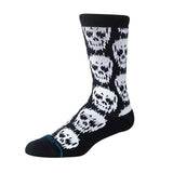 STANCE Unisex Socken - Static Skull Crew, Totenkopf, Crew Socken – 2/3