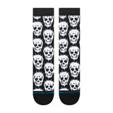 STANCE Unisex Socken - Static Skull Crew, Totenkopf, Crew Socken – 1/3