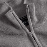 JOOP! Men’s Knit Sweater - Dario, Fine Knit, Stand-Up Collar with Zip, Virgin Wool – 2/5
