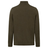 JOOP! Men’s Knit Sweater - Dario, Fine Knit, Stand-Up Collar with Zip, Virgin Wool – 4/5