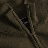 JOOP! Men’s Knit Sweater - Dario, Fine Knit, Stand-Up Collar with Zip, Virgin Wool – 5/5