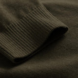 JOOP! Men’s Knit Sweater - Dario, Fine Knit, Stand-Up Collar with Zip, Virgin Wool – 3/5