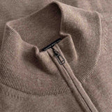 JOOP! Herren Strickjacke - JK-06Davis, Zipper, Stehkragen, Feinstrick, Wolle, uni – 3/5