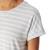 SCHIESSER ladies nightgown 95cm - nightwear, short sleeve, cotton, pattern – 5/6