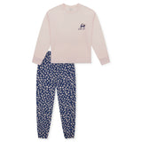 SCHIESSER Girls' Pyjamas, Long - Teens, Cuffs, Cotton, Print