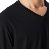 UNCOVER by SCHIESSER Herren Schlafanzug 2-tlg. Set - Shorty, kurz, V-Ausschnitt, Baumwolle, uni/gemustert – 6/6