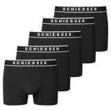 SCHIESSER Men's Boxer Shorts, 5-pack - series “95/5”, underpants, logo waistband