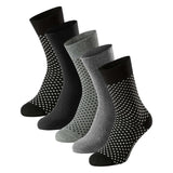 SCHIESSER Herren Socken, 5er Pack - "Bluebird", Baumwoll-Mix, uni/gemustert