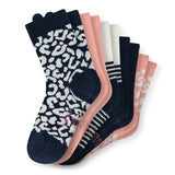 SCHIESSER girls' socks, pack of 5 – ‘Legwear Kids’, patterned, cotton blend