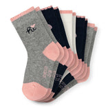 SCHIESSER girls' socks, pack of 5 – ‘Legwear Kids’, patterned, cotton blend