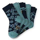 SCHIESSER boys' socks, pack of 5 – ‘Legwear Kids’, patterned, cotton blend