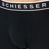 SCHIESSER Herren Boxershorts, 3er Pack - Long Shorts, Logobund, Baumwoll-Stretch – 4/4