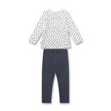 Sanetta Mädchen Schlafanzug, lang - Kids, Herzen, Single Jersey, Baumwolle – 1/2