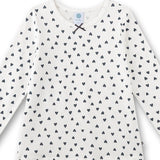 Sanetta Mädchen Schlafanzug, lang - Kids, Herzen, Single Jersey, Baumwolle – 2/2