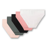 Sanetta Girls Rio Briefs, Pack of 5 – Teens, Single Jersey, Stretch Cotton – 2/4