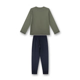 Sanetta Boys Pyjamas, Long - Teens, Gorilla, Single Jersey, Cotton – 1/2