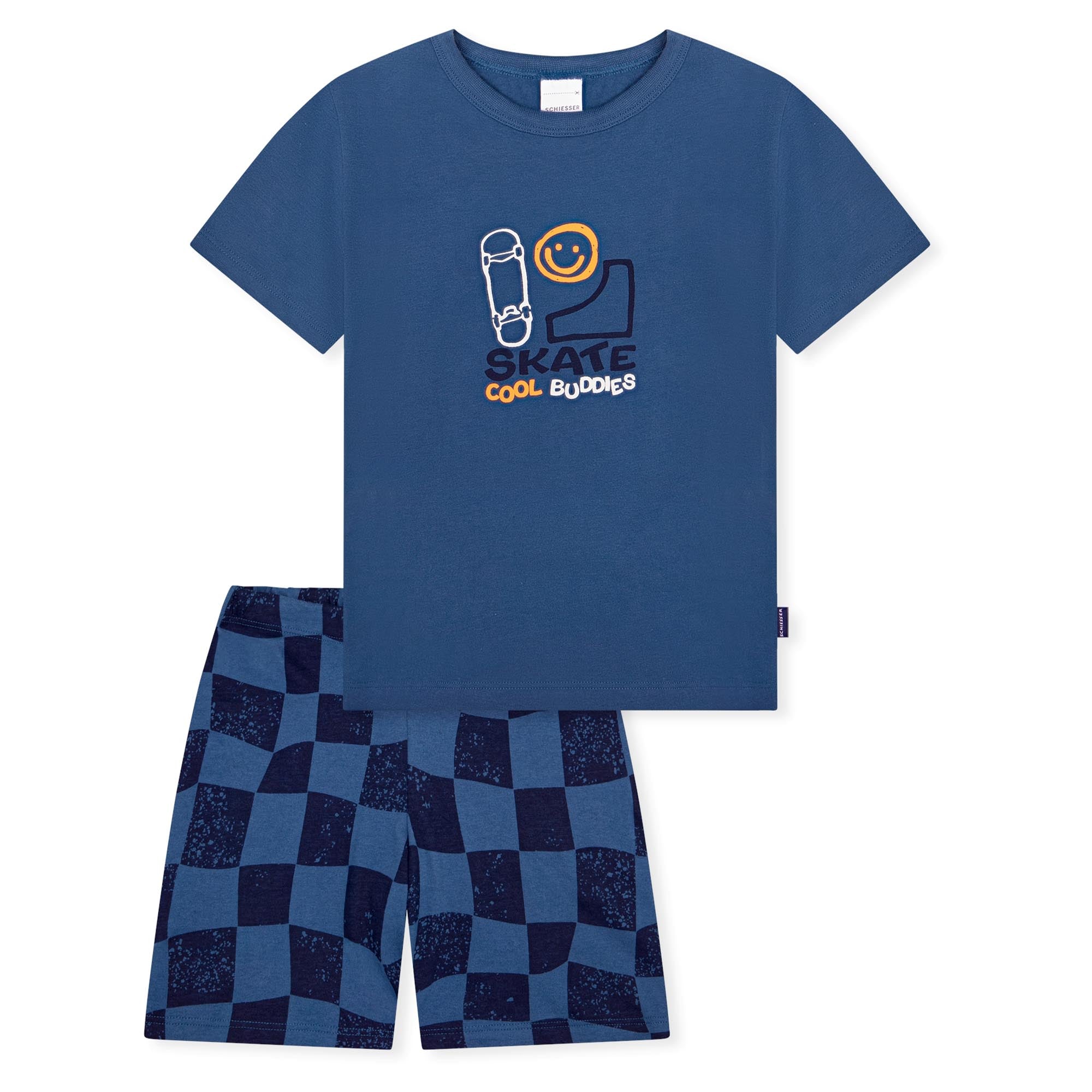 SCHIESSER Boys Pyjama Set - Kids, short, cotton, motif, single jersey