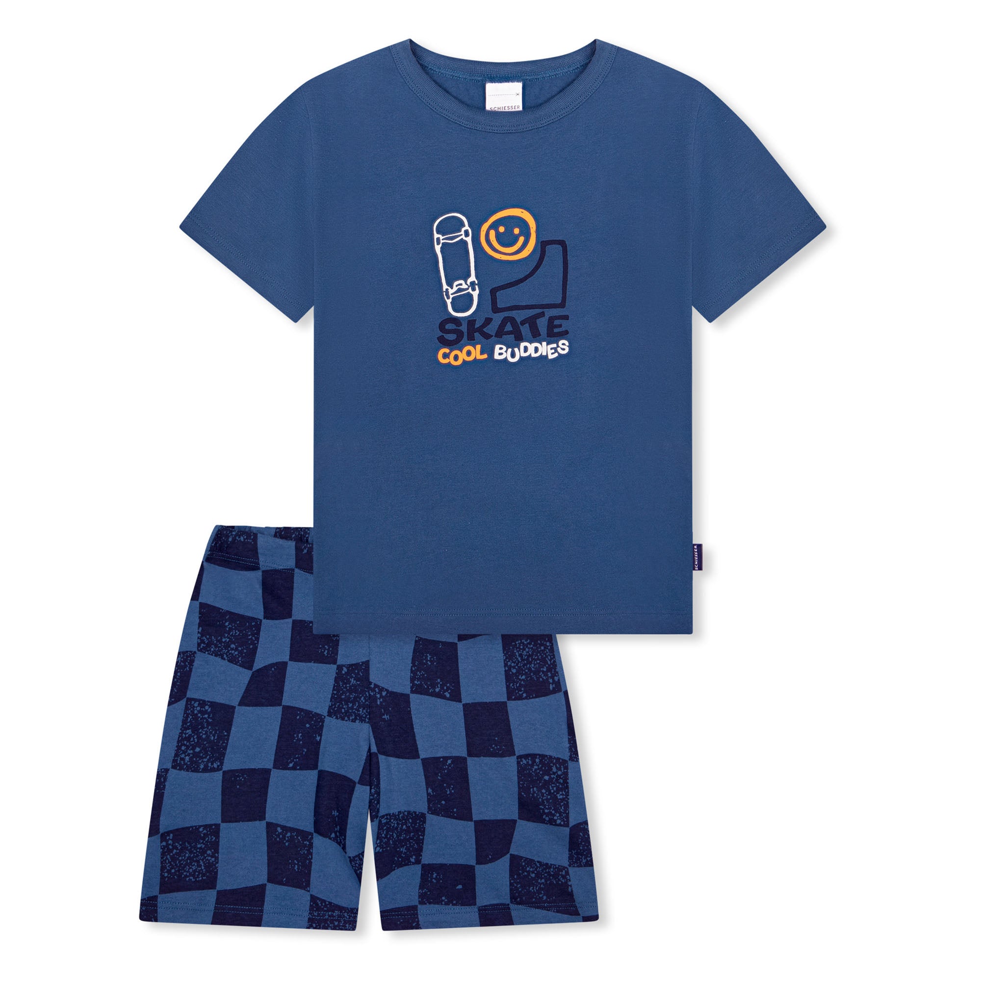 SCHIESSER Boys Pyjama Set - Kids, short, cotton, motif, single jersey