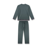 Sanetta Girls Long Pyjamas - Teens, I like it Crunchy, Lion, Single Jersey, Cotton – 1/2