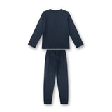 Sanetta Jungen Schlafanzug, lang -  Teens, I like it crunchy, Löwe, Single Jersey, Baumwolle – 1/2