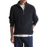 Marc O'Polo Denim Herren Troyer-Strickpullover - Knit Pullover, Troyer-Zip, Baumwolle – 2/5