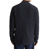Marc O'Polo Denim Herren Troyer-Strickpullover - Knit Pullover, Troyer-Zip, Baumwolle – 3/5