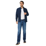 Brax Men’s Jeans - Clint, Five-Pocket, Used Effects, Relaxed Fit, Length 32 – 4/6