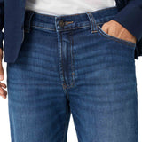 Brax Men’s Jeans - Clint, Five-Pocket, Used Effects, Relaxed Fit, Length 32 – 6/6