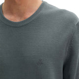 Marc O'Polo Men’s Knit Sweater - Knit Pullover, Organic Cotton Piqué, Crew Neck, Regular Fit – 4/5
