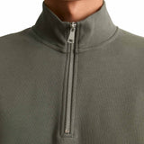 Marc O'Polo Denim Men’s Troyer Sweatshirt - Sweat Troyer, Stand-Up Collar, Organic Cotton, Regular Fit – 4/5