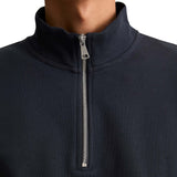 Marc O'Polo Denim Herren Troyer-Sweatshirt - Sweat Troyer, Stehkragen, Bio-Baumwolle, Regular Fit – 4/5
