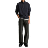 Marc O'Polo Denim Herren Troyer-Sweatshirt - Sweat Troyer, Stehkragen, Bio-Baumwolle, Regular Fit – 5/5