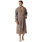 SCHIESSER Men Bathrobe – Terry, Cotton, Plain – 2/5