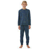 SCHIESSER Boys Pyjamas, long – Skateboards, closed-leg, cotton – 5/5