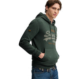 Superdry Herren Hoodie - Vintage Logo Heritage Relaxed Hoodie, Kapuze, Print, Baumwollmix – 3/6