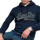 Superdry Herren Hoodie - Vintage Logo Heritage Relaxed Hoodie, Kapuze, Print, Baumwollmix – 4/7