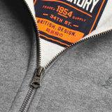 Superdry Herren Sweatjacke - Essential Logo Zip Hoodie, Kapuze, einfarbig – 6/6