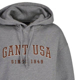 GANT Damen Sweatshirt - D1. USA Hoodie, Kapuzen-Pullover, Logo Stickerei – 3/3